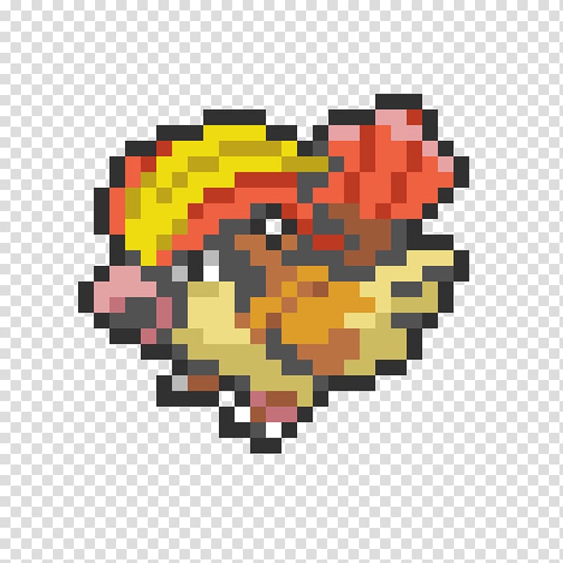 Pokémon Trading Card Game Pixel art Pidgeot, sprite transparent background PNG clipart