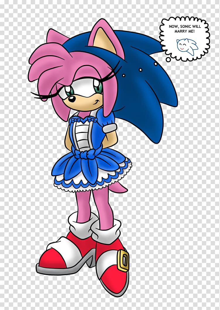Amy Rose Rouge the Bat Sonic Forces Drawing , amy transparent background PNG clipart