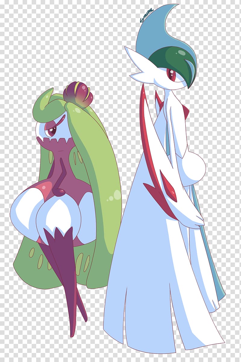 Drawing Gallade, pokemon transparent background PNG clipart