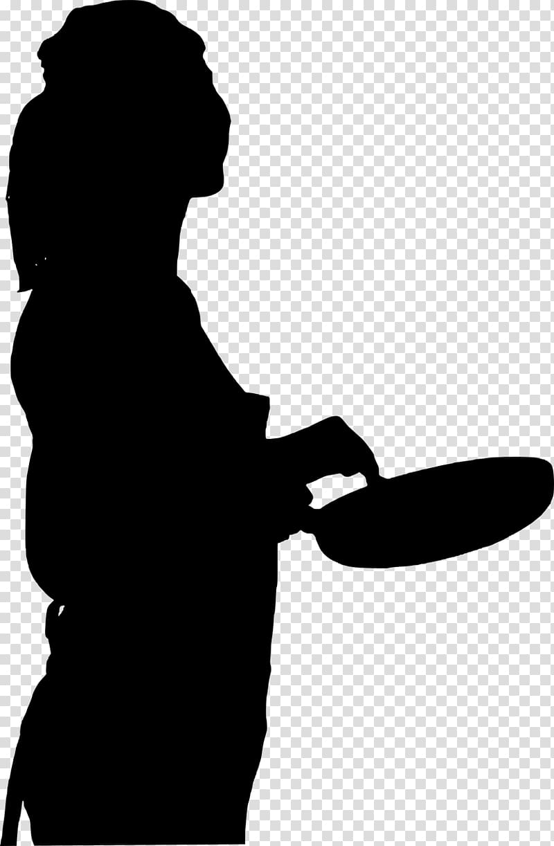 Silhouette Cooking Chef , Silhouette transparent background PNG clipart