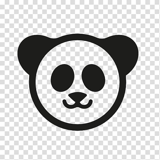 Giant panda Bear Logo Computer Icons, panda transparent background PNG clipart
