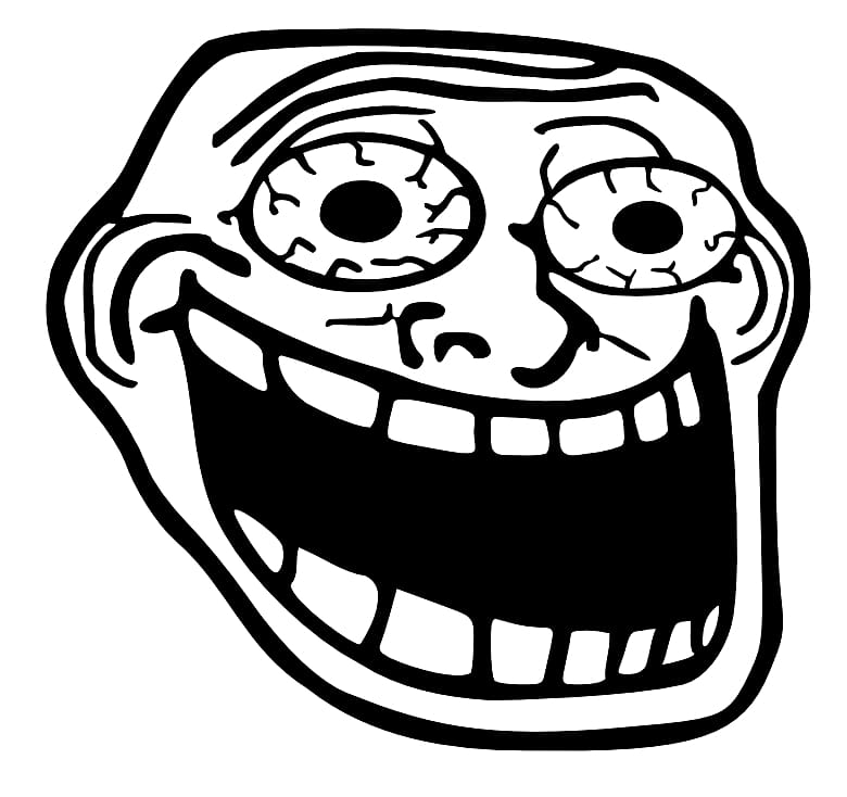 Crying Internet meme Happiness Trollface, meme transparent background PNG  clipart