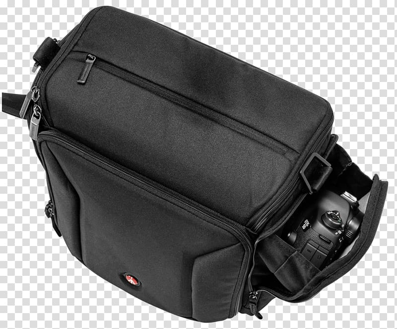 Messenger Bags MANFROTTO shoulder bag Proffessional SB-10BB Manfrotto MB MP-SB-10BB Pro Shoulder Bag 10 (Black) Camera, Camera transparent background PNG clipart