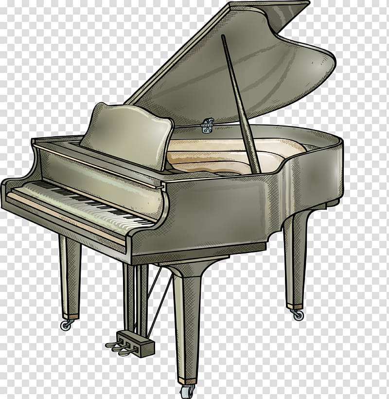 Grand piano Musical Instruments upright piano, piano transparent background PNG clipart