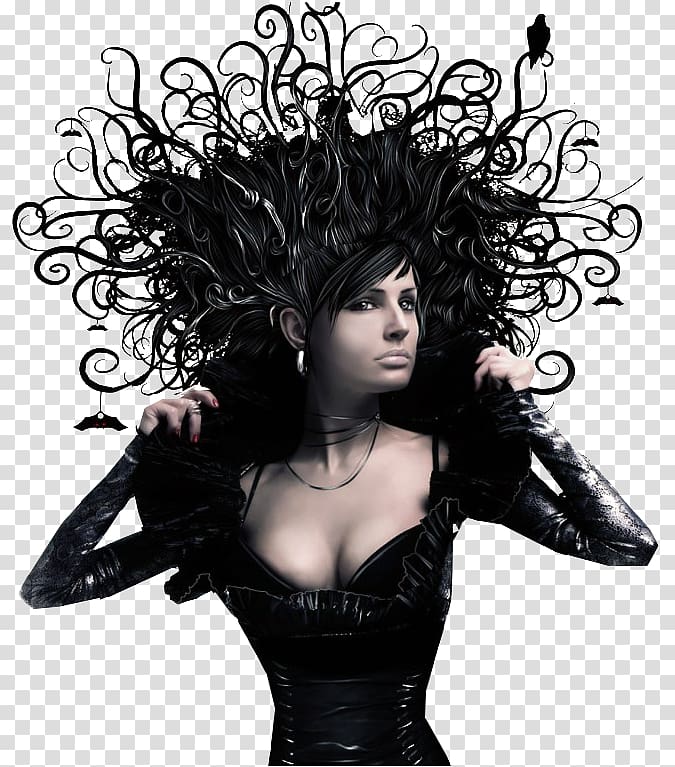 Gothic art Gothic architecture Gothic fashion Goth subculture Dark lady,  Gotic transparent background PNG clipart