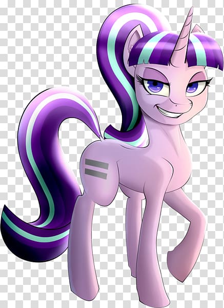 My Little Pony: Friendship Is Magic fandom Horse Cartoon, Starlight Glimmer transparent background PNG clipart