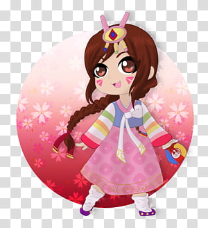 D.Va Overwatch Chinese New Year, happy chinese new year transparent background PNG clipart thumbnail