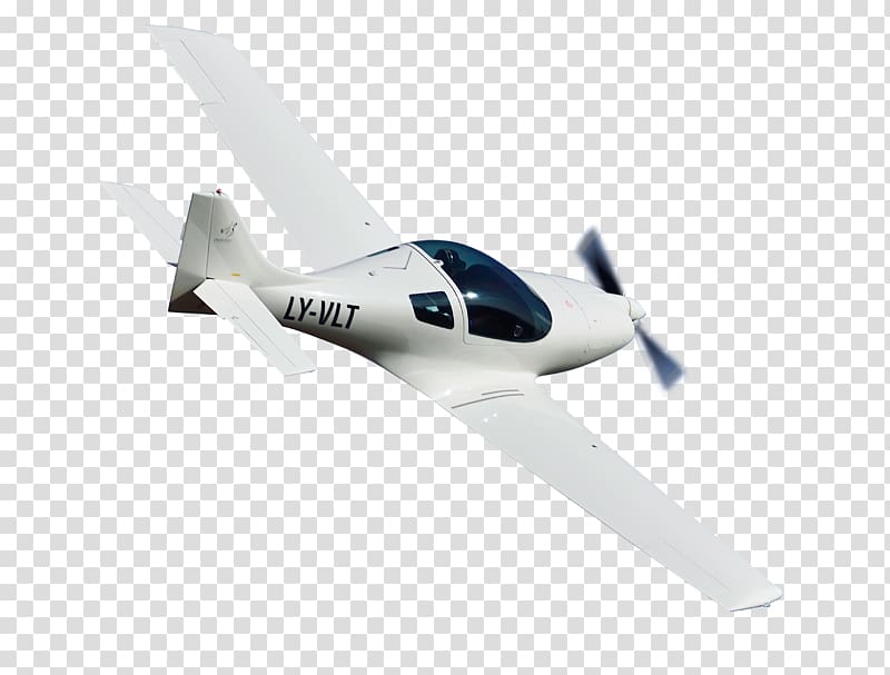 Motor glider Radio-controlled aircraft Propeller Airplane, aircraft transparent background PNG clipart