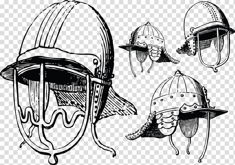 Antique , Hand-painted warrior hat transparent background PNG clipart