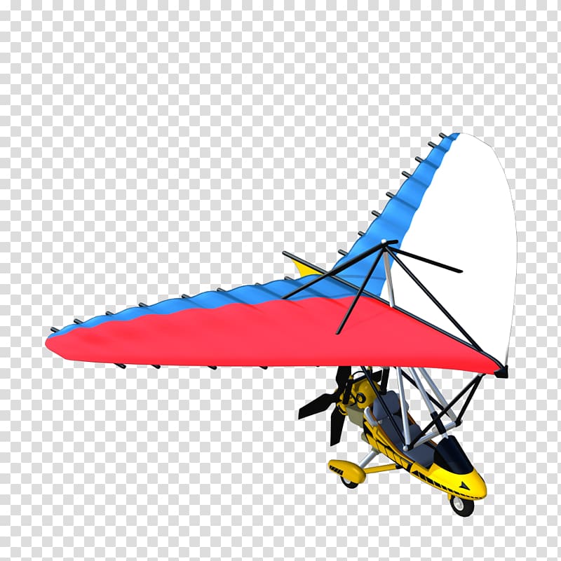 Model aircraft Glider Ultralight aviation, aircraft transparent background PNG clipart