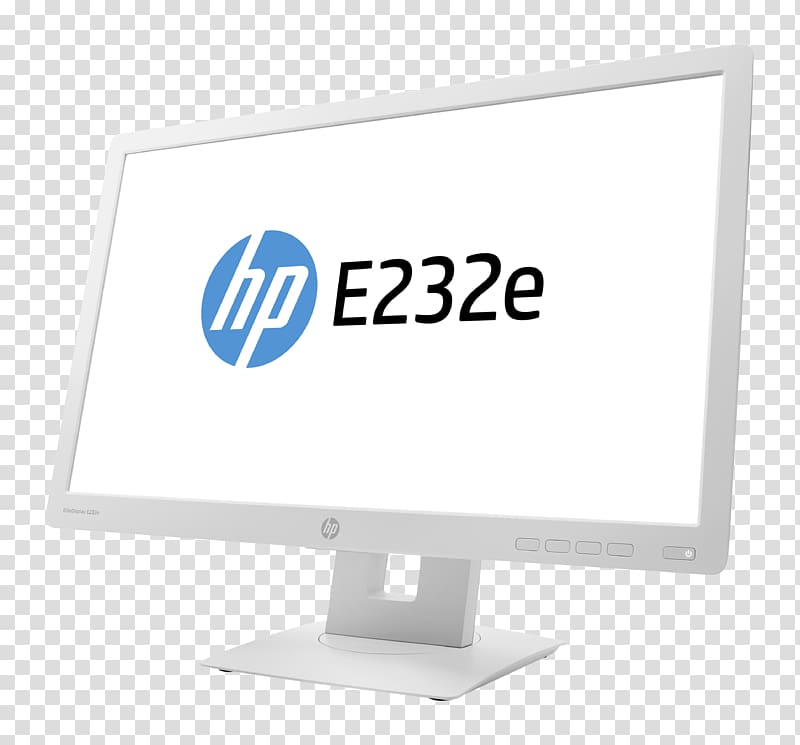 Computer Monitors HP EliteDisplay E232e Hardware/Electronic Hewlett-Packard IPS panel LED-backlit LCD, large-screen transparent background PNG clipart