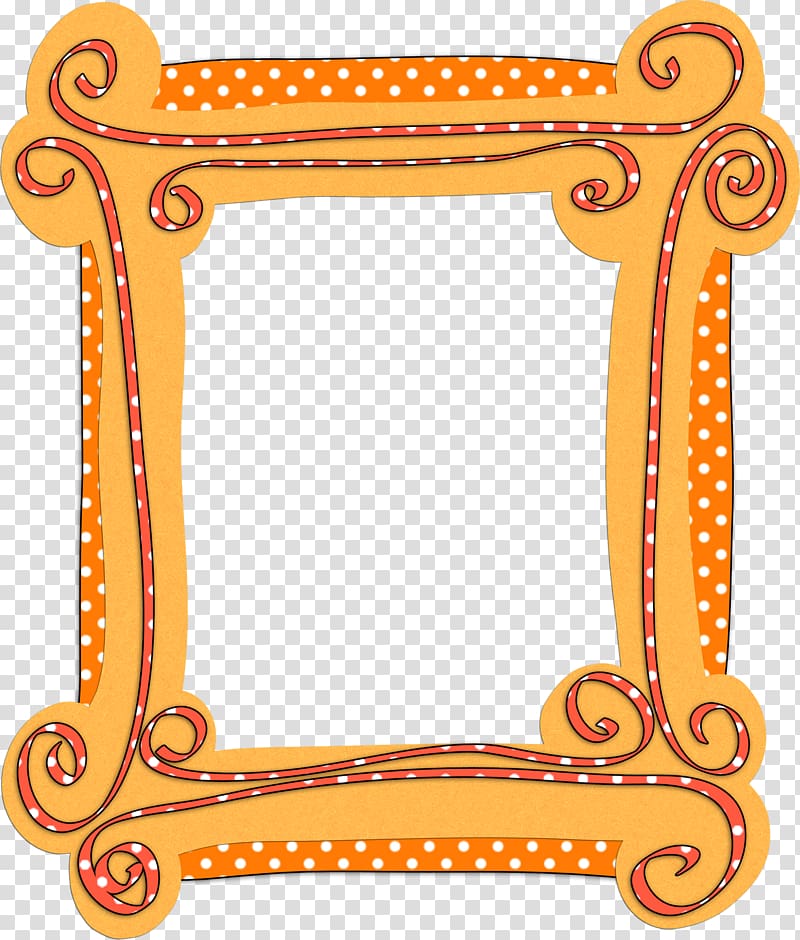 Teacher Lesson Poetry , orange frame transparent background PNG clipart