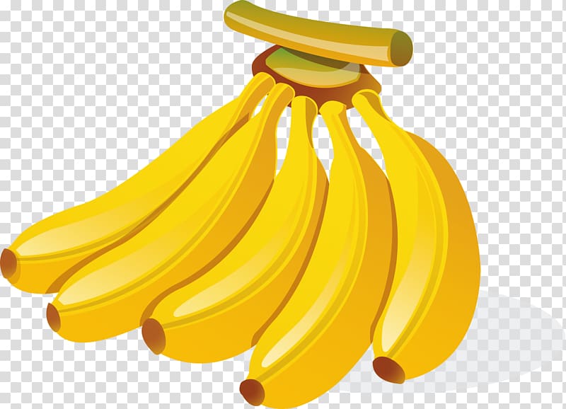 cartoon banana bunch