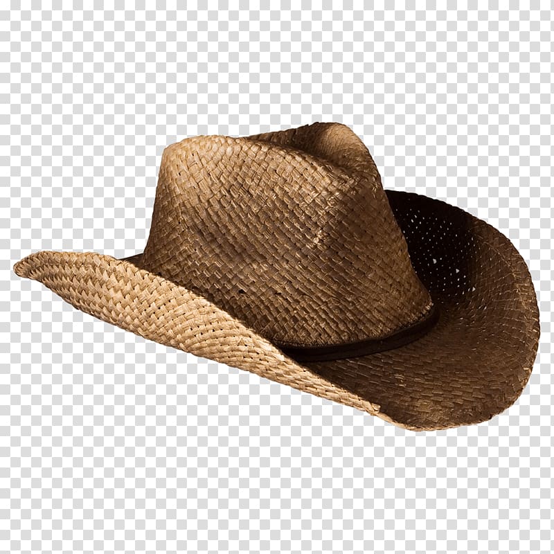 brown straw cowboy hat, Cowboy Hat Straw transparent background PNG clipart