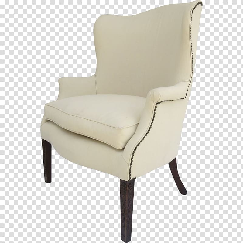 Club chair Furniture Fauteuil Wing chair, chairs transparent background PNG clipart
