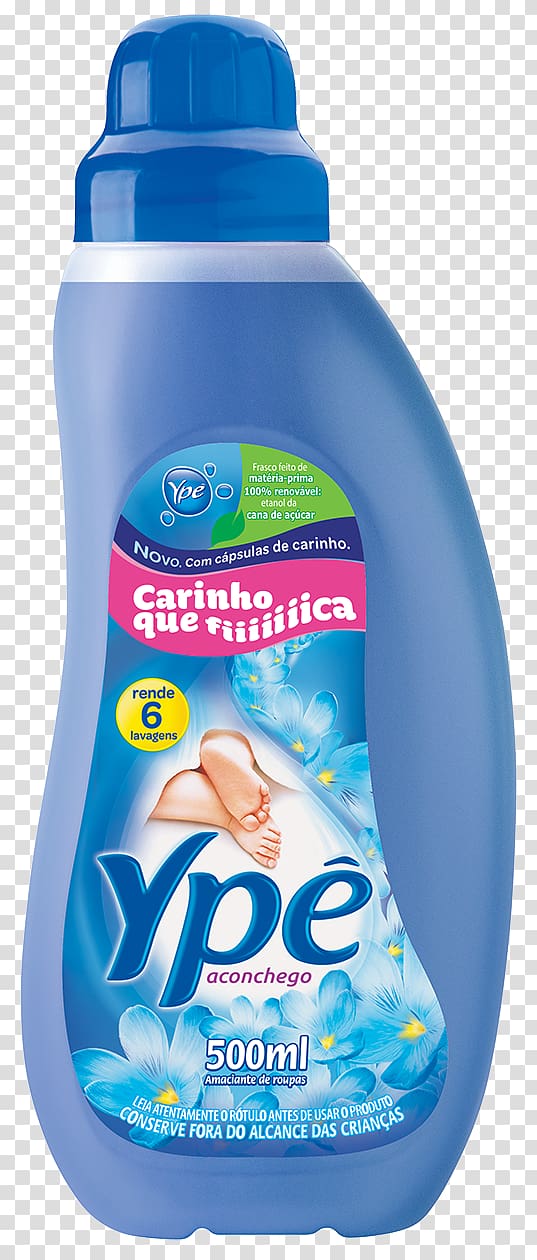 Fabric softener Química Amparo Ltda. Comfort Downy plastic, DESINFETANTE transparent background PNG clipart