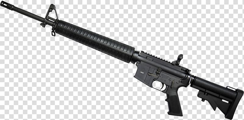 Colt Canada C7 rifle M16 rifle Colt\'s Manufacturing Company, weapon transparent background PNG clipart
