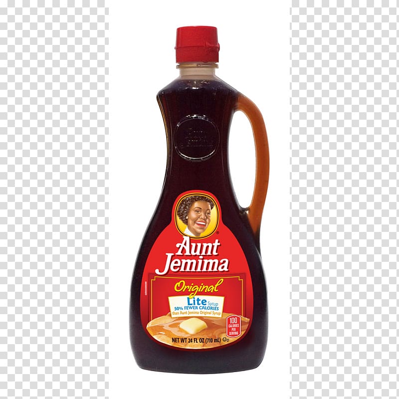 Pancake Waffle Aunt Jemima Maple syrup, empty bottle transparent background PNG clipart