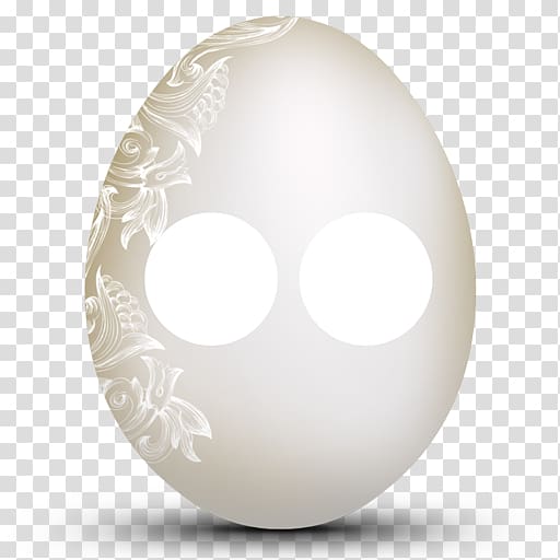 brown floral Easter egg, sphere egg, Flickr white transparent background PNG clipart