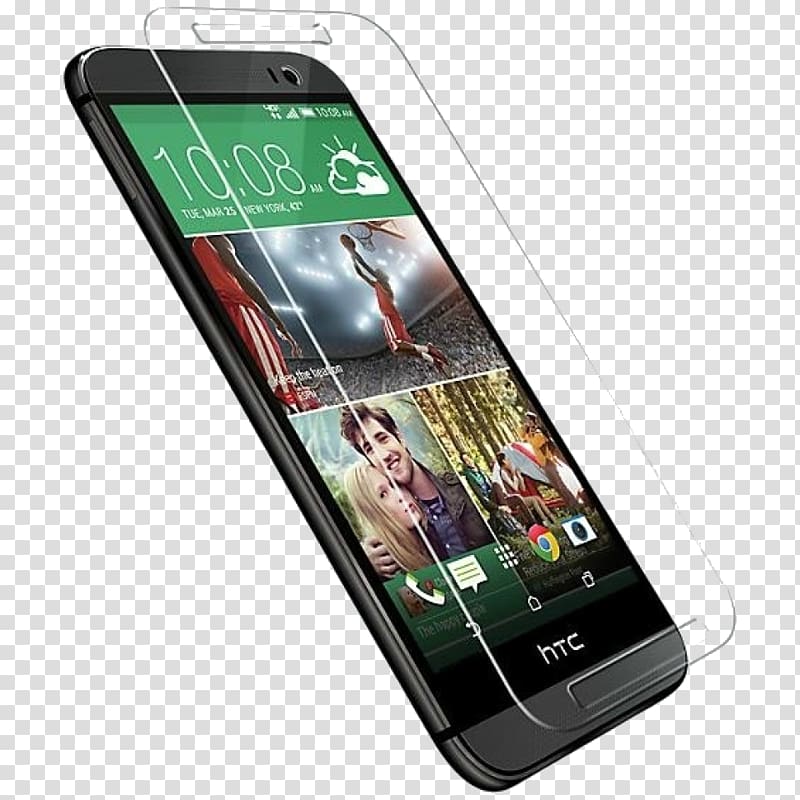 HTC One (M8) HTC One M9 Screen Protectors Toughened glass, glass transparent background PNG clipart