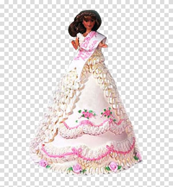 Barbie Birthday cake Cake decorating, barbie transparent background PNG clipart