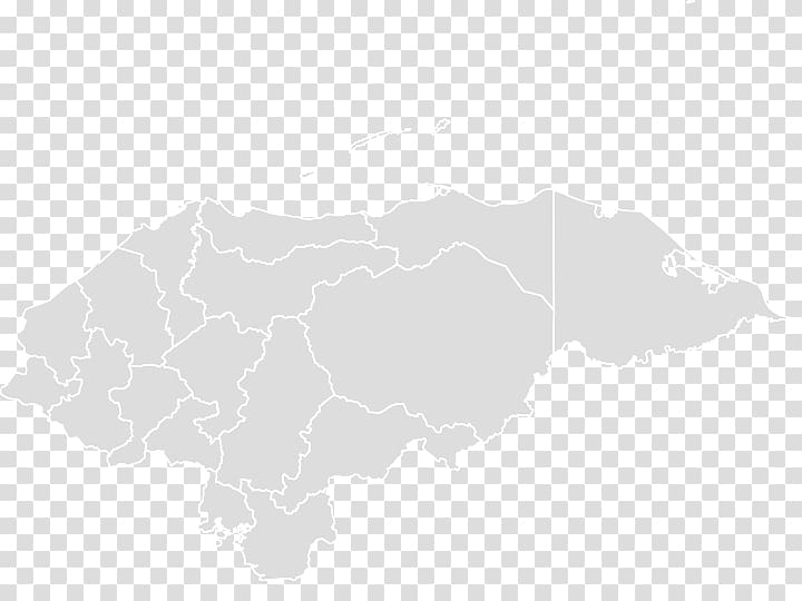 Honduras Blank map , map transparent background PNG clipart