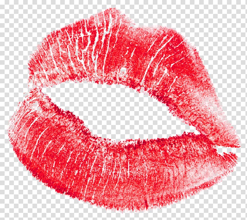 Lip Kiss , lipstick transparent background PNG clipart