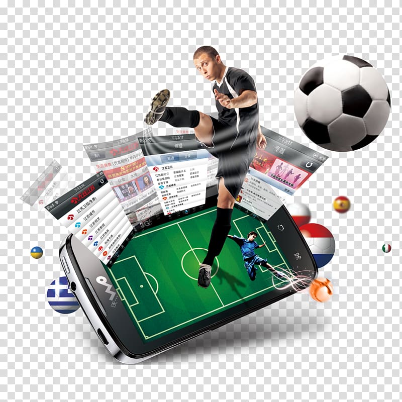 of black Android smartphone, 2018 FIFA World Cup Football pitch , Mobile and soccer transparent background PNG clipart