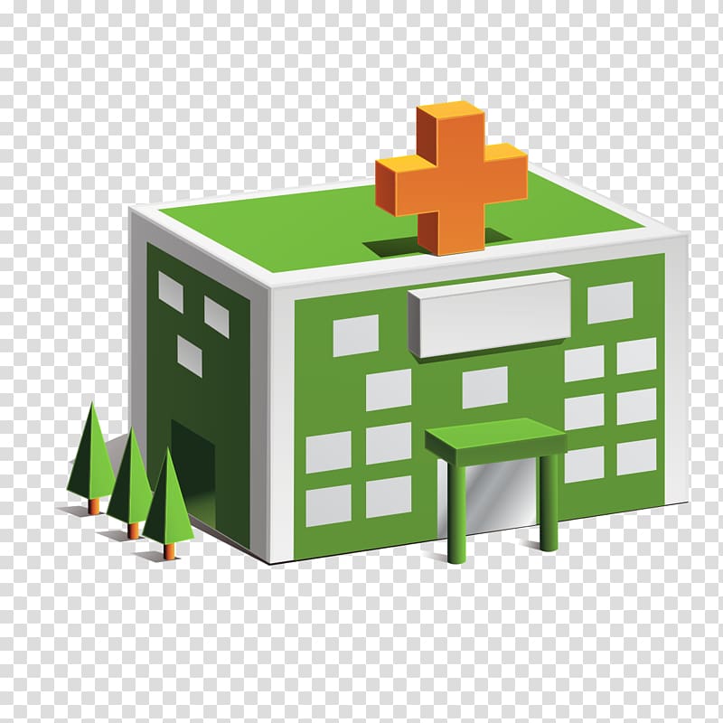 green and white hospital building , Hospital Building, Green Hospital Building transparent background PNG clipart