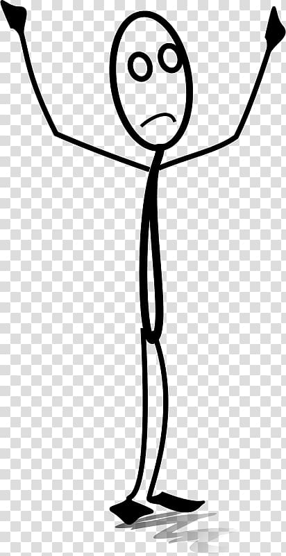 Stick figure Angry StickMan , hand transparent background PNG clipart