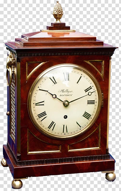 Bracket clock Floor & Grandfather Clocks Electric clock Movement, clock transparent background PNG clipart