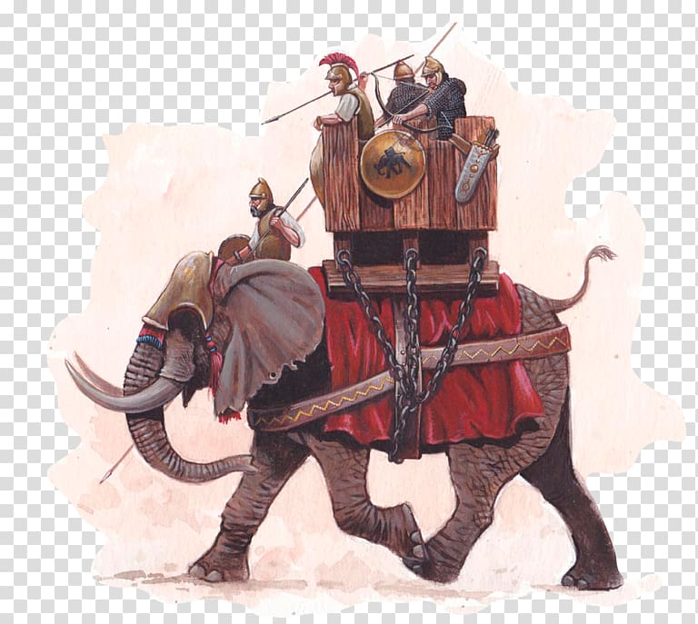 Punic Wars Ancient Carthage Second Punic War War elephant, elephant transparent background PNG clipart