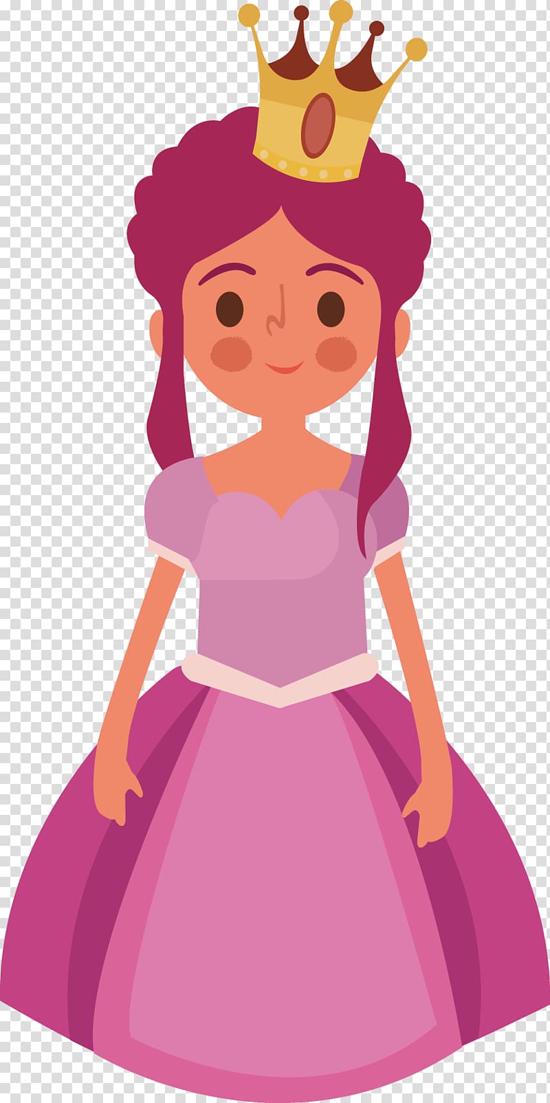 Cartoon Euclidean , Kindergarten baby like cartoon princess transparent background PNG clipart