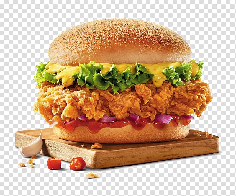 KFC Hamburger Chicken sandwich Cheeseburger Crispy fried chicken, kfc logo transparent background PNG clipart