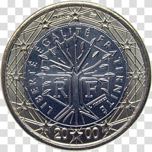 Nièvre Language Medal Cobalt blue Map, 2 Cent Euro Coin transparent background PNG clipart thumbnail