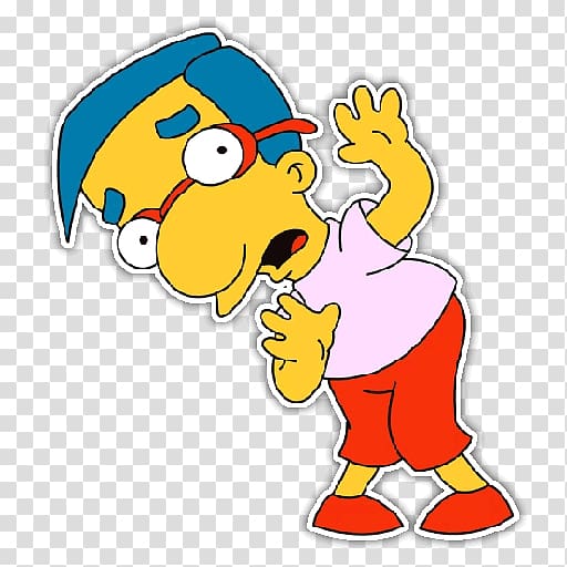 Milhouse Van Houten Bart Simpson Marge Simpson Lisa Simpson Homer Simpson, Bart Simpson transparent background PNG clipart