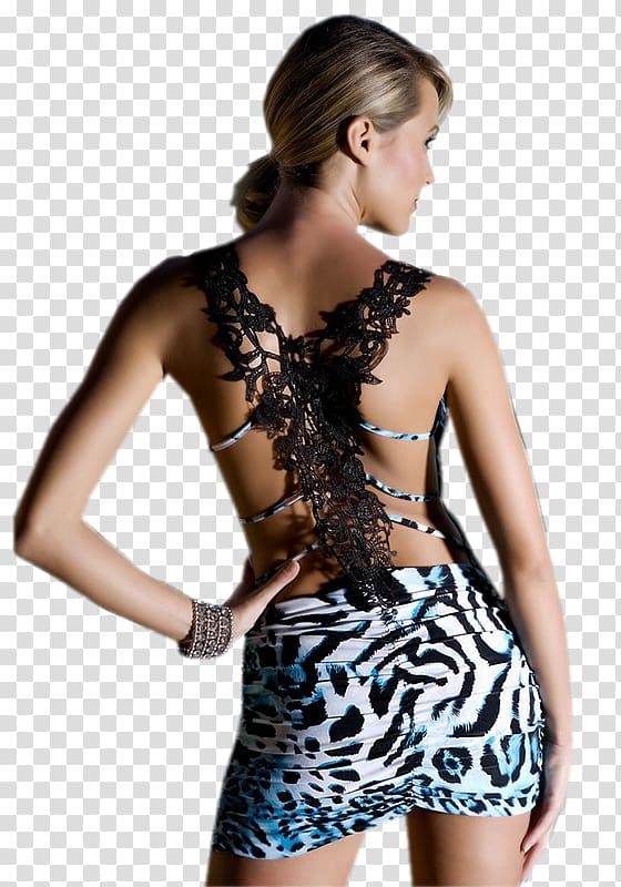 Fashion Cocktail dress Rad Woman, dress transparent background PNG clipart