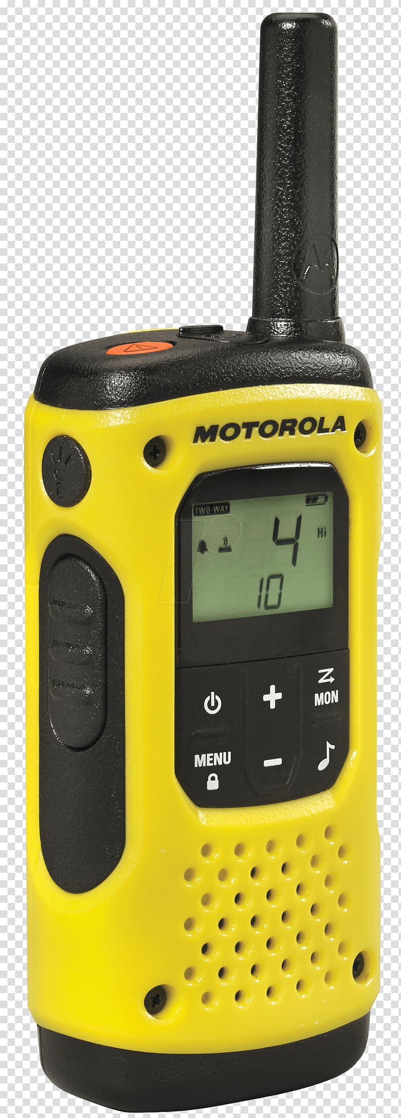 Two-way radio Motorola TLKR walkie talkie Walkie-talkie Motorola Solutions, radio transparent background PNG clipart