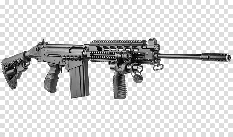 Assault rifle FN FAL FN Herstal Weapon, assault rifle transparent background PNG clipart