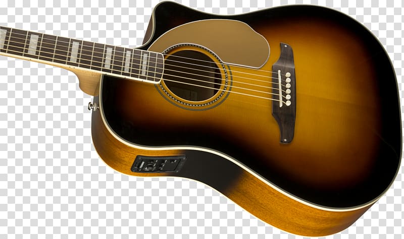 Acoustic guitar Fender California Series Acoustic-electric guitar Bass guitar Cavaquinho, Acoustic Guitar transparent background PNG clipart