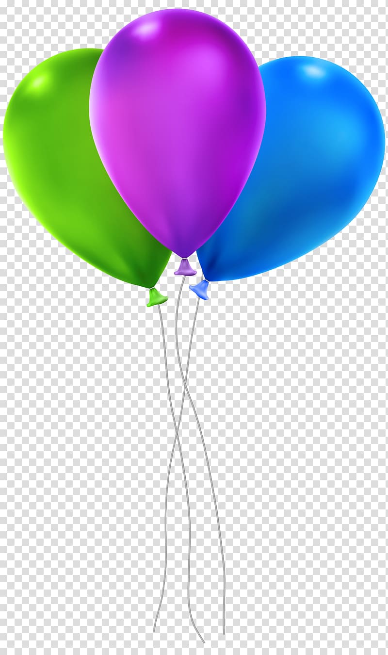 three blue, purple, and green balloon illustration, file formats Raster graphics Computer file, Balloons transparent background PNG clipart