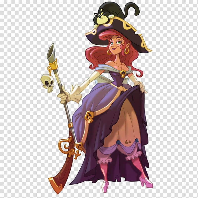 Piracy Princess Character Game, princess transparent background PNG ...