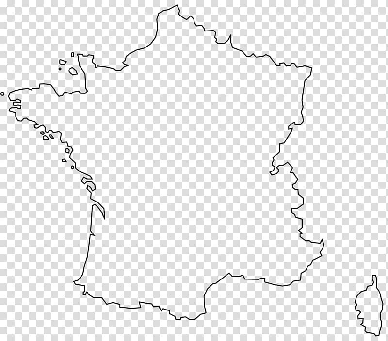 France Blank map , a la carte transparent background PNG clipart