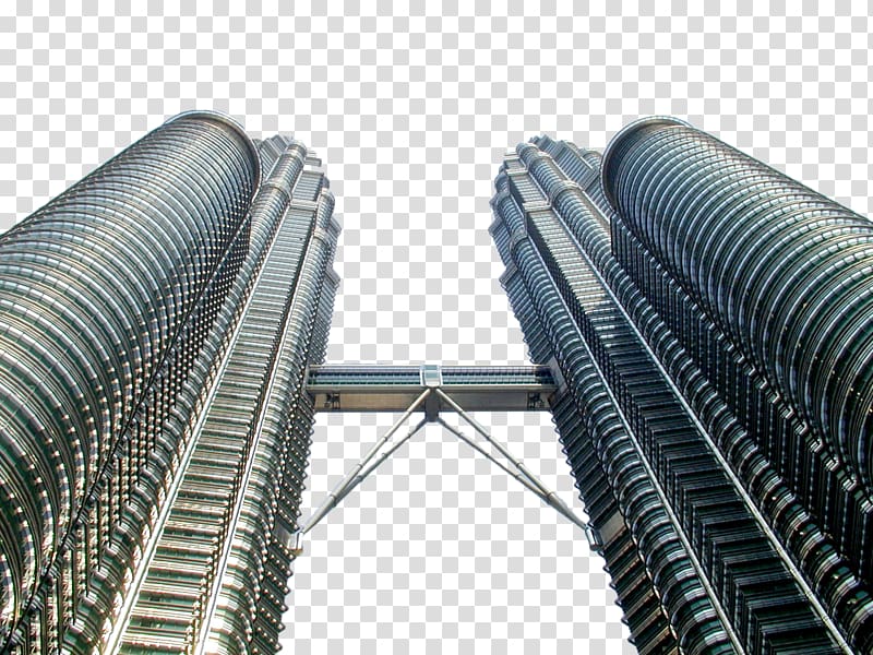 Petronas Tower, Malaysia, Petronas Towers Kuala Lumpur City Centre Taipei 101 , Twin towers house transparent background PNG clipart