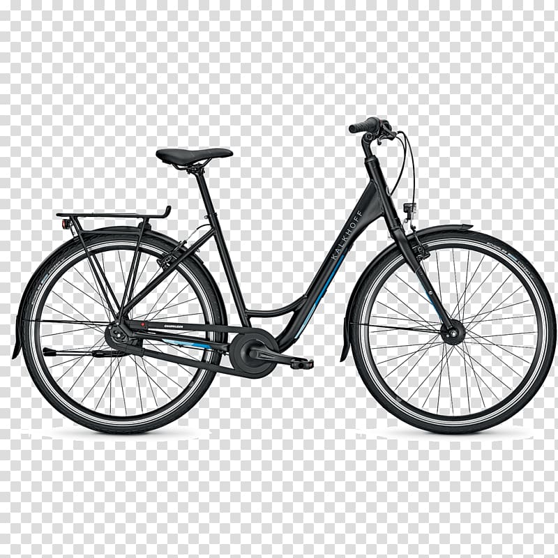 City bicycle Kalkhoff Hub gear Shimano Nexus, Bicycle transparent background PNG clipart