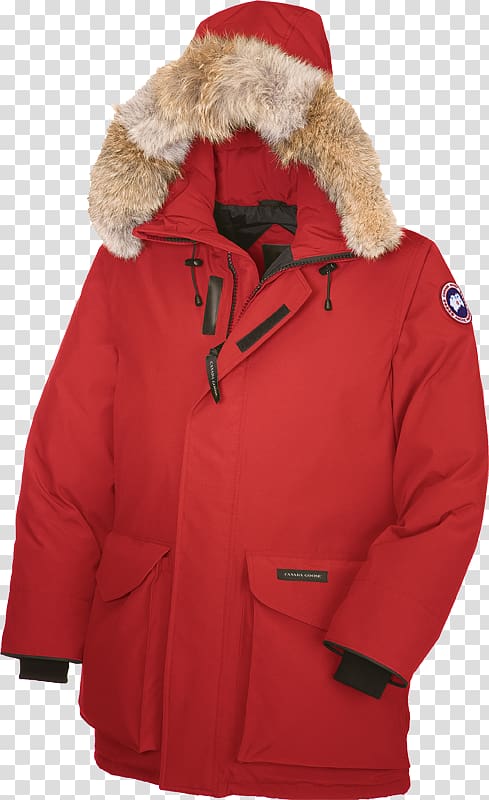 Canada Goose Fur Jacket, Canada Goose transparent background PNG clipart