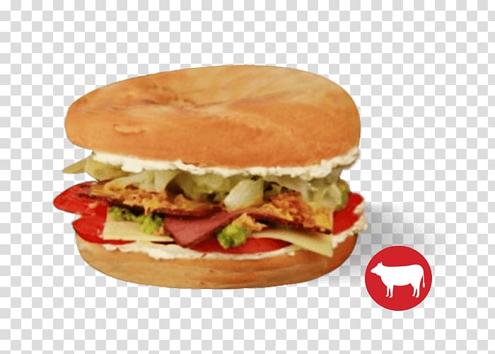 Cheeseburger Breakfast sandwich Whopper Hamburger Fast food, Cream Cheese Bagel transparent background PNG clipart