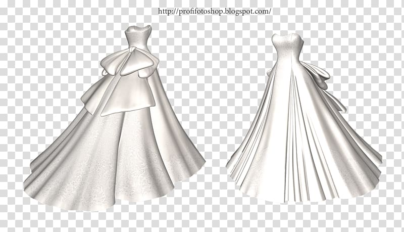 Wedding dress White Bride, dress transparent background PNG clipart