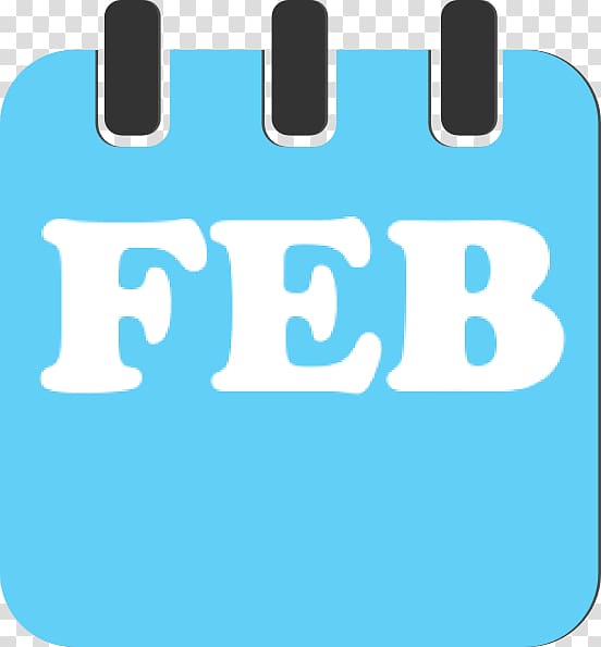 February Calendar Free content , February transparent background PNG clipart