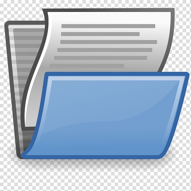 Document file format Computer Icons Scalable Graphics , Open transparent background PNG clipart